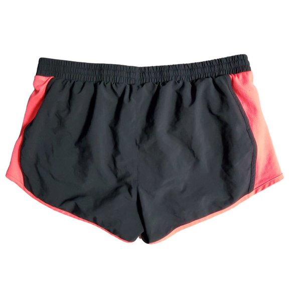 Under Amour Running Shorts Women's Large Black Brief Lined Heat Gear Athletic - Picture 2 of 11